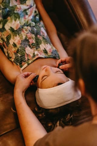 Our Kid’s Care menu lets younger guests enjoy a fun spa experience too, including our gentle gemstone face massage designed just for kids. Our Kid’s Care menu lets younger guests enjoy a fun spa experience too, including our gentle gemstone face massage designed just for kids.